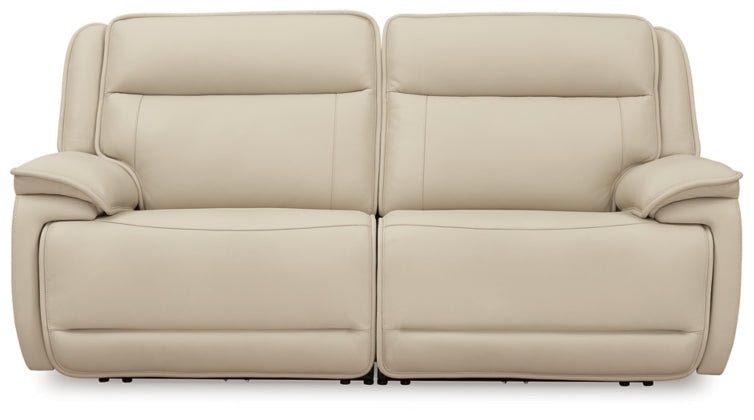 Double Deal Power Reclining Sectional - Select Living Furniture - Select Living Furniture - DD-2PC - 2-Piece Loveseat -Almond - Double Deal Power Reclining Sectional -
