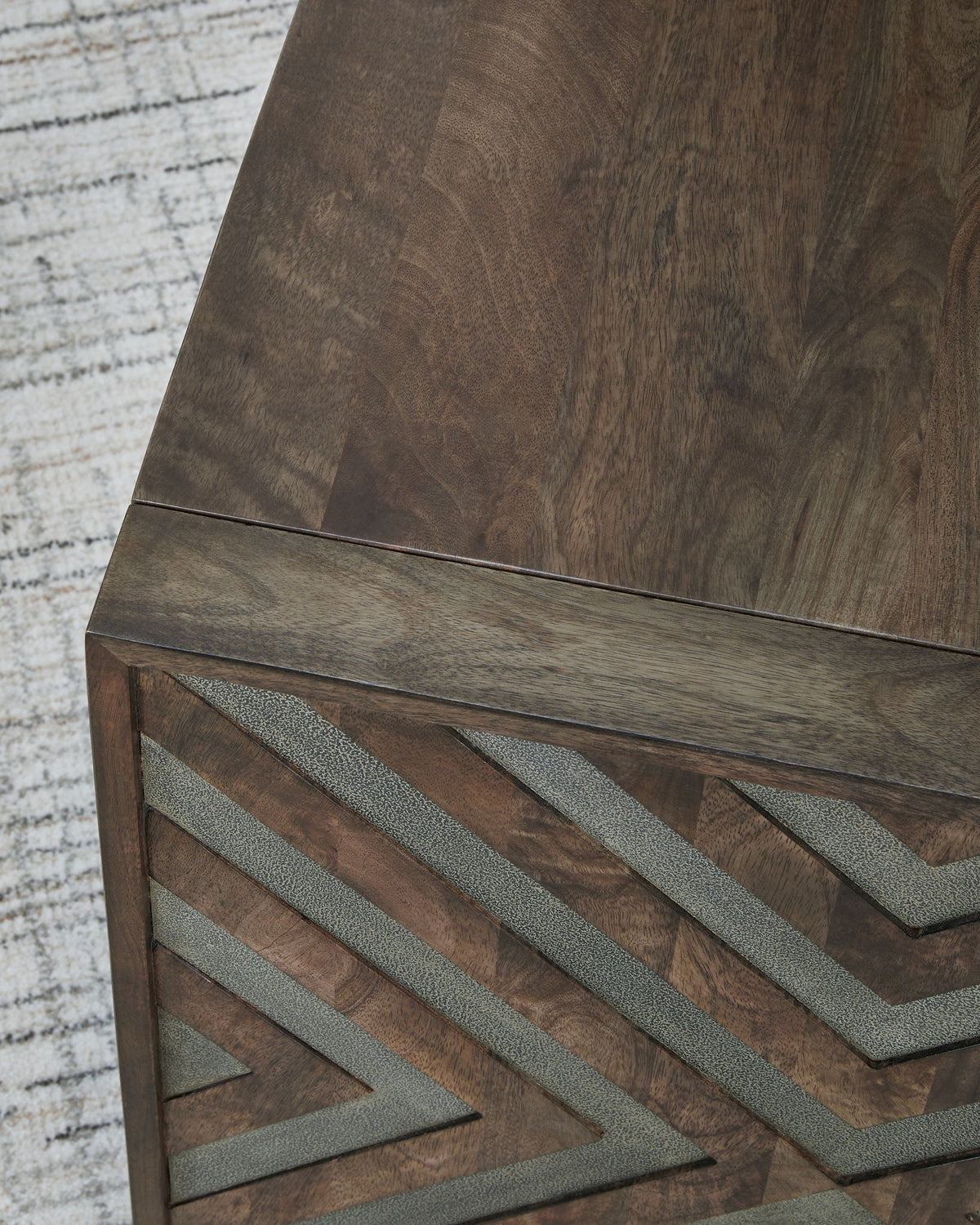 Dreggan - Square End Table - Brown - Select Living Furniture - End Tables - Signature Design by Ashley® - T567-2 - Dreggan - Square End Table - Brown -