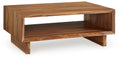 Dressonni - Rectangular Cocktail Table - Brown - Select Living Furniture - Cocktail Tables - Signature Design by Ashley® - T690-1 - Dressonni - Rectangular Cocktail Table - Brown -