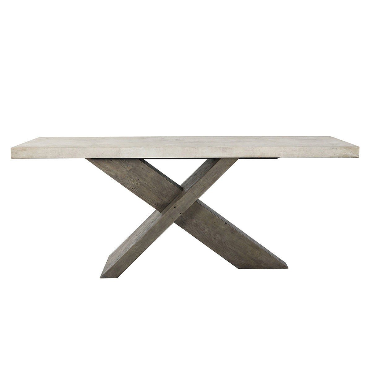 Durant - Console Table - Distressed Gray / Weathered Chalk - Select Living Furniture - Console Tables - Classic Home - 51030949 - Durant - Console Table - Distressed Gray / Weathered Chalk -