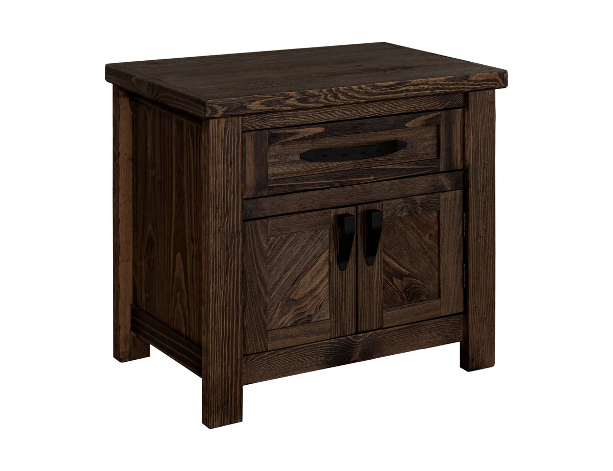Dutton - Nightstand - Brown - Select Living Furniture - Accent Nightstands - IFD Group - IFD5731NTS - Dutton - Nightstand - Brown -