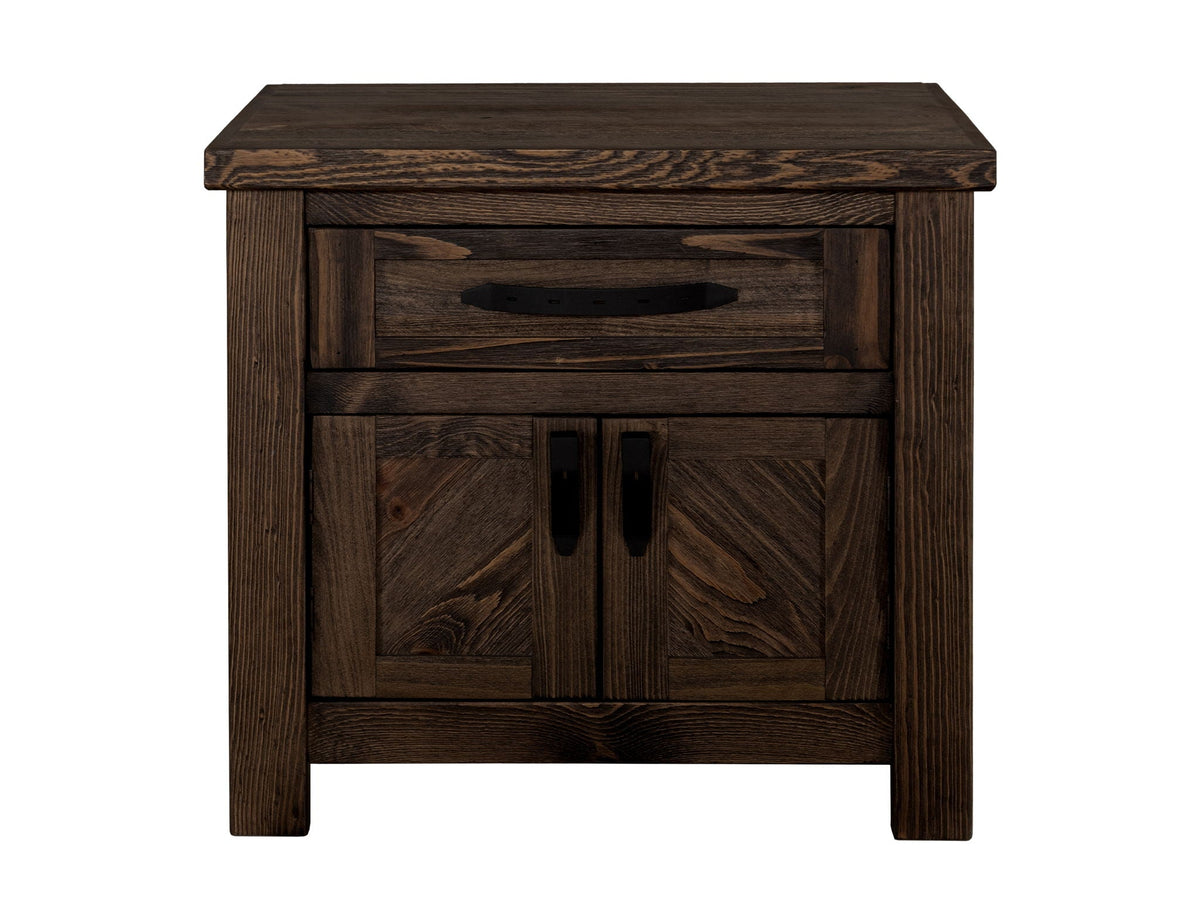 Dutton - Nightstand - Brown - Select Living Furniture - Accent Nightstands - IFD Group - IFD5731NTS - Dutton - Nightstand - Brown -
