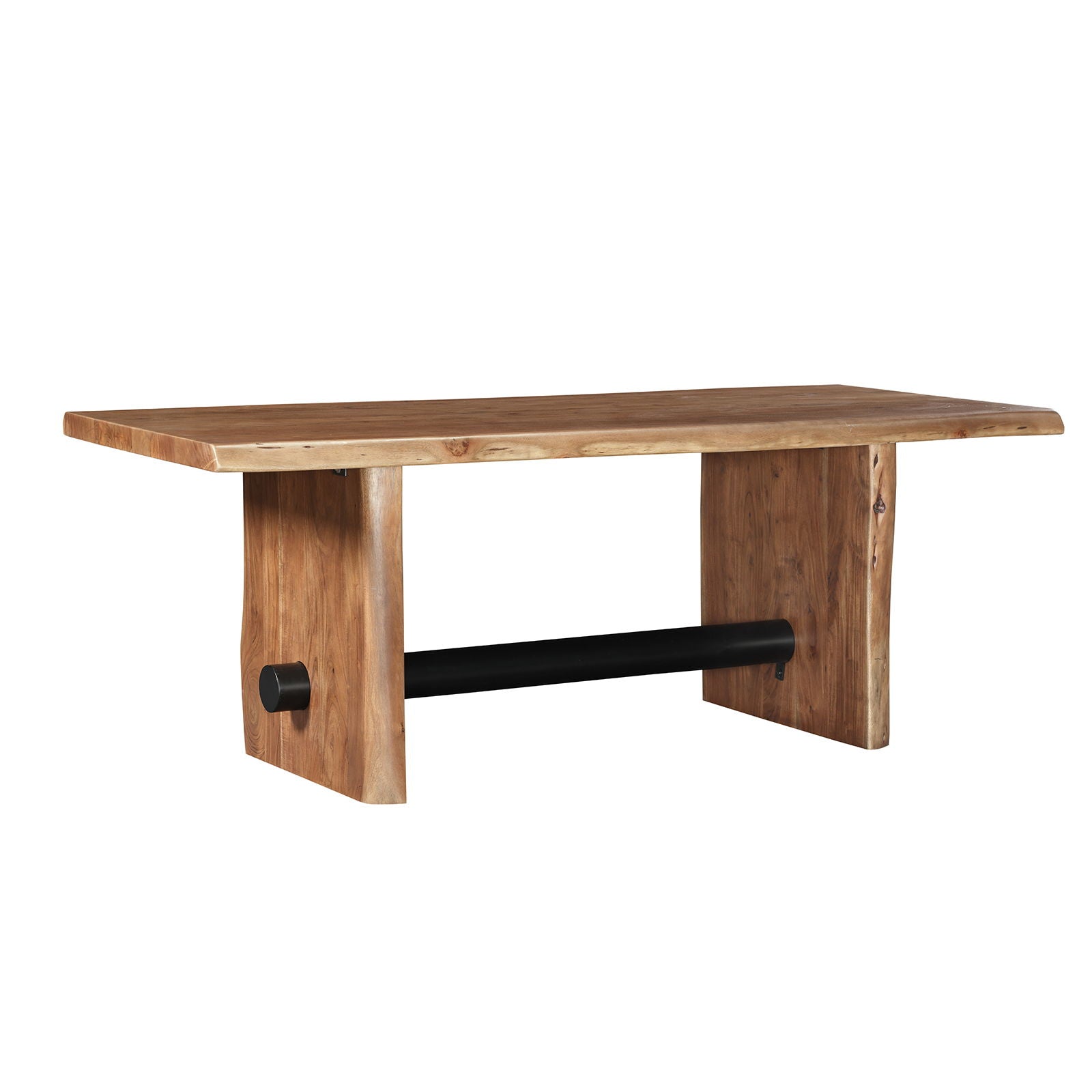 Brinton - 80" Dining Table - Acron Brown