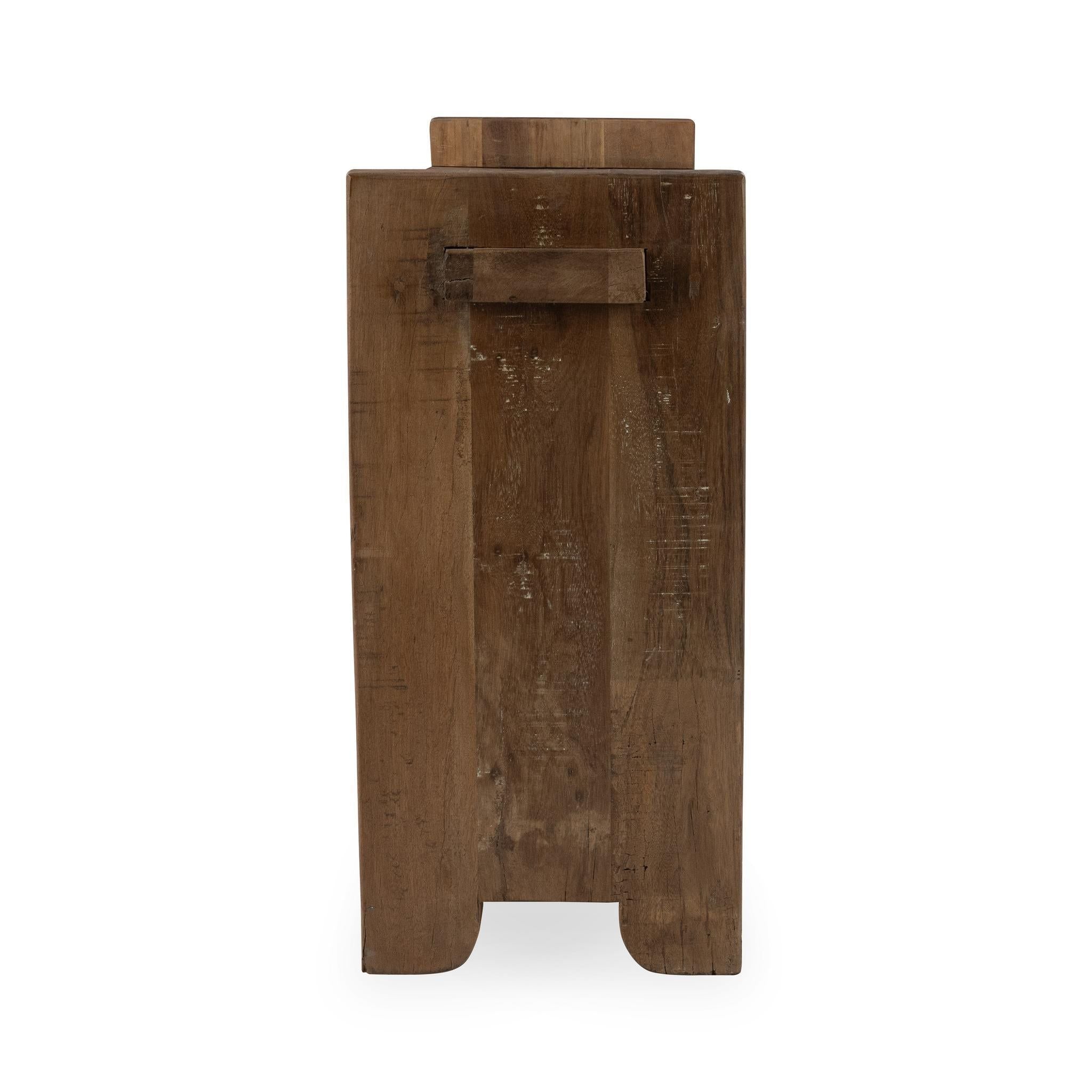Marsa - 3 Drawer Console Table - Natural