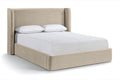 Kendall - Velvet Upholstered Bed - Cream