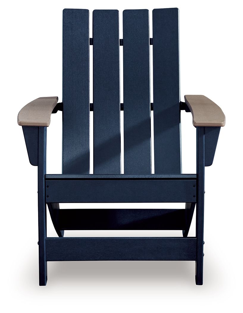 East Beach - Adirondack Chair - Black / Beige - Select Living Furniture - Arm Chairs - Signature Design by Ashley® - PCP587-898 - East Beach - Adirondack Chair - Black / Beige -