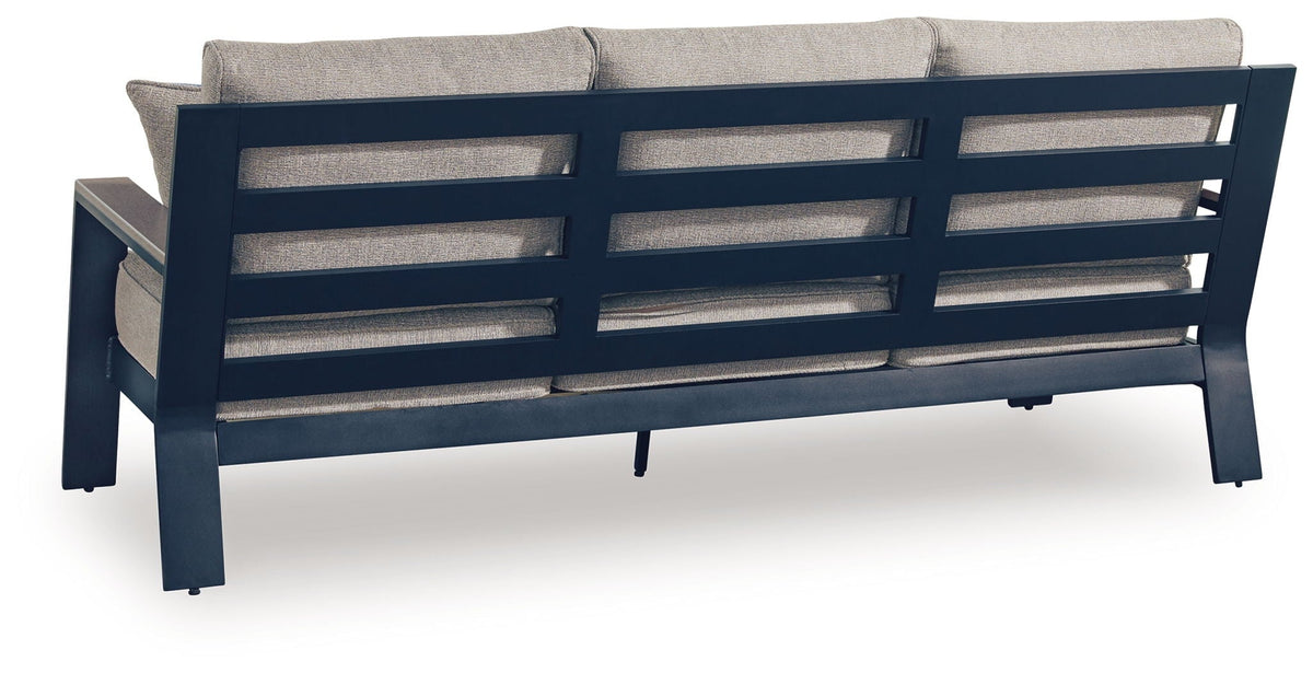 East Beach - Sofa With Cushion - Blue - Select Living Furniture - Sofas - Signature Design by Ashley® - PCP587-838 - East Beach - Sofa With Cushion - Blue -