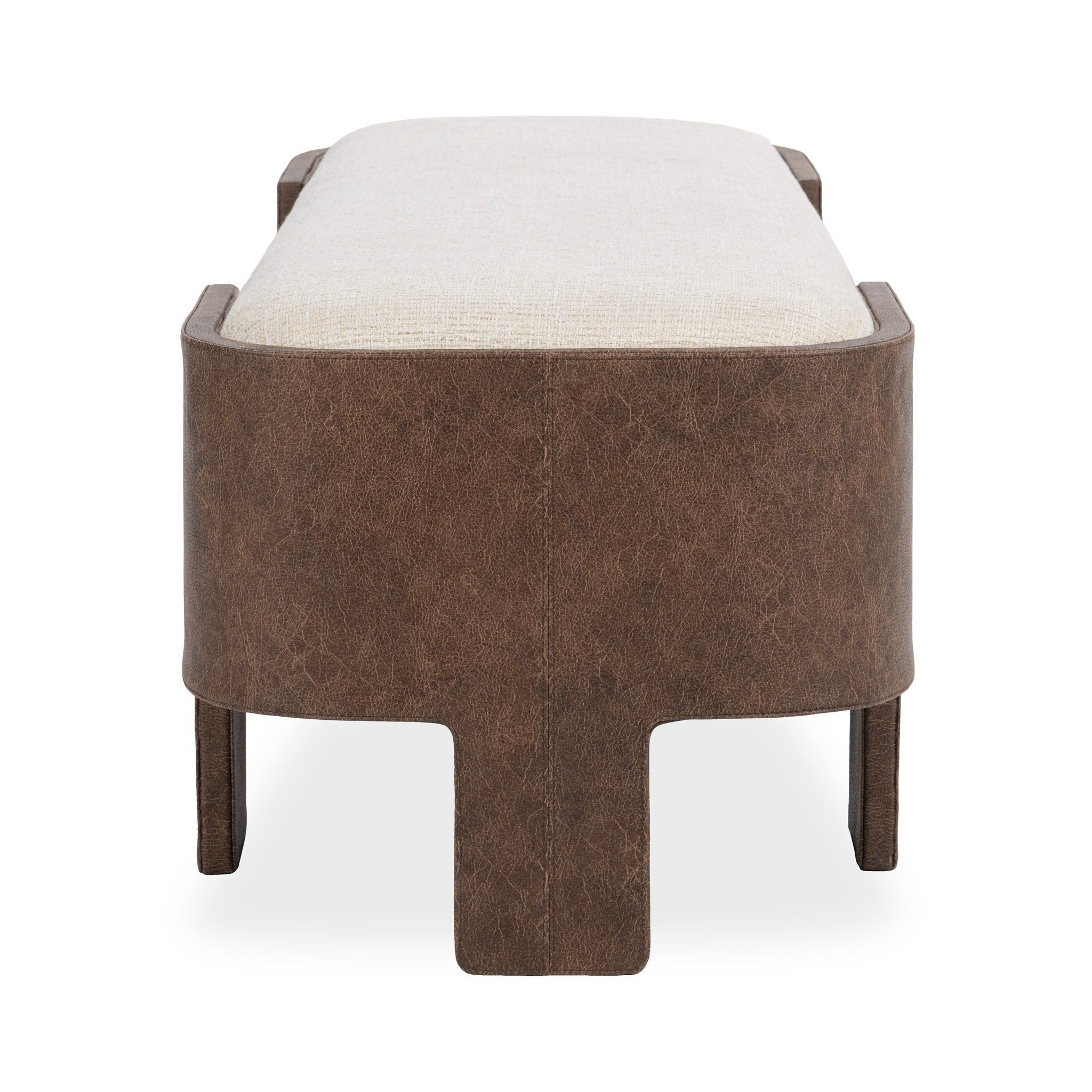 Janya - Accent Bench - Oat Cream