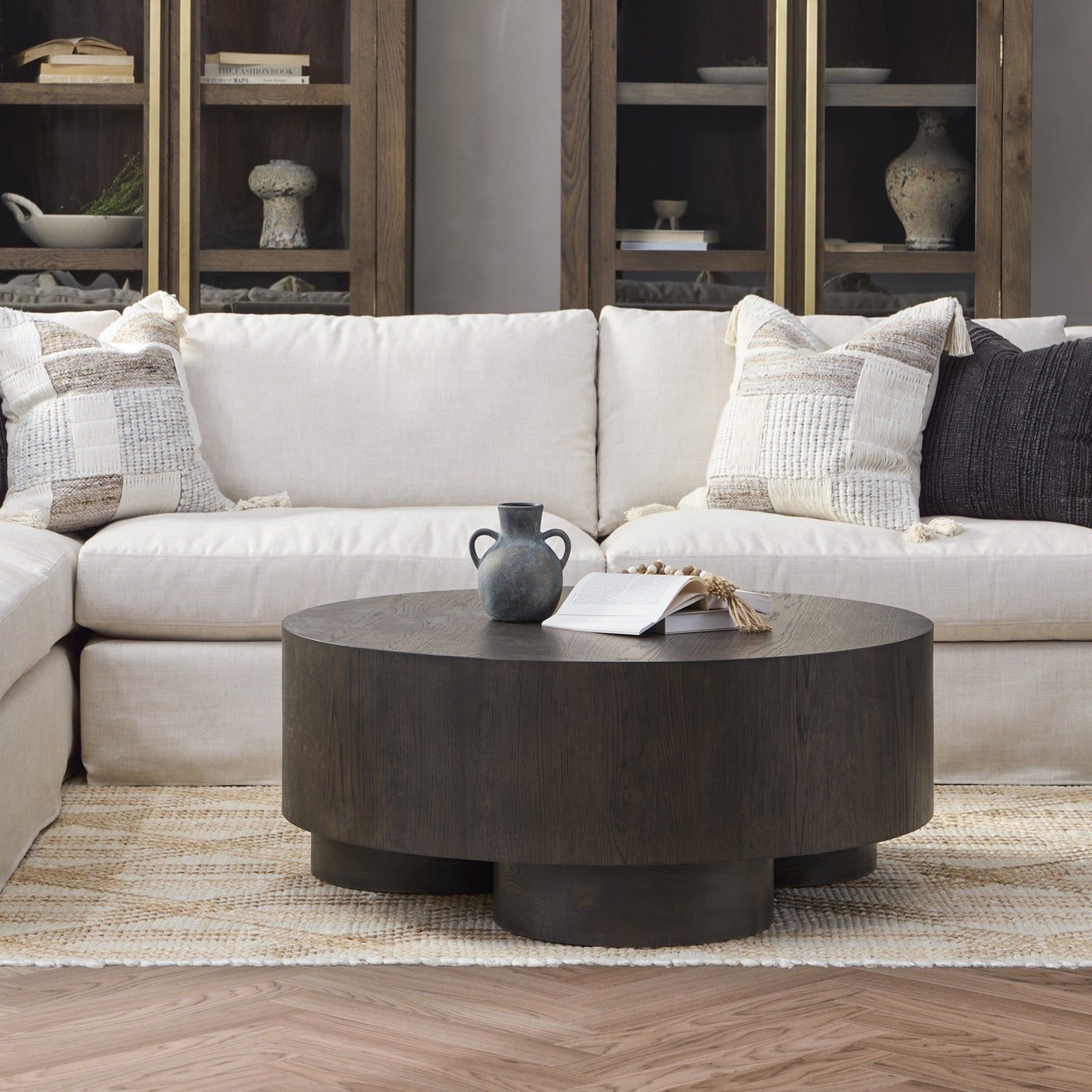 Runa - Oak Veneer 42" Coffee Table