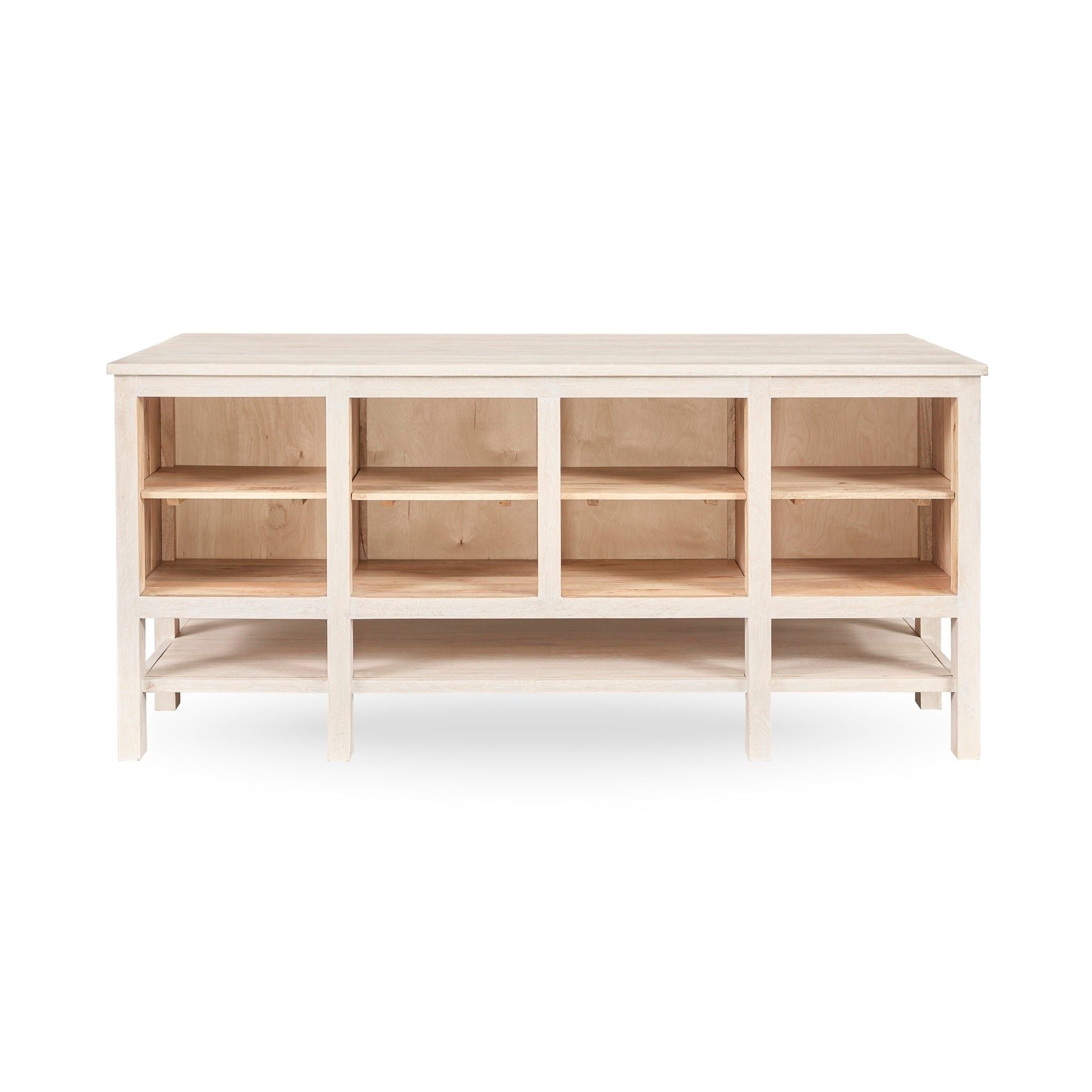 Workstation - White Washed