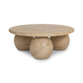 Elaria - Outdoor Round Coffee Table - Beige - Select Living Furniture - Coffee Tables - Classic Home - 51031827 - Elaria - Outdoor Round Coffee Table - Beige -