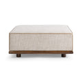 Ellerie - Square Ottoman - Latte - Select Living Furniture - Upholstered Ottomans - Classic Home - 53002137 - Ellerie - Square Ottoman - Latte -