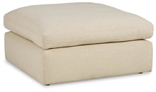 Elyza Oversized Ottoman - Select Living Furniture - Stationary Sectionals - Signature Design by Ashley® -  - Linen - Elyza Oversized Ottoman -