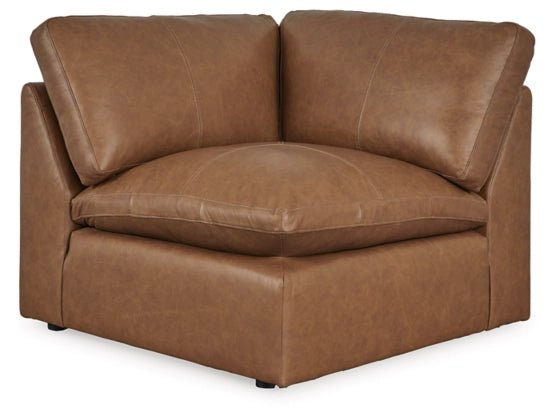 Emilia Modular Leather Sectional - Select Living Furniture - Stationary Sectionals - Signature Design by Ashley® - EMILIA-SOFA-LOVESEAT-1 - Sofa and Loveseat -Caramel - Emilia Modular Leather Sectional -