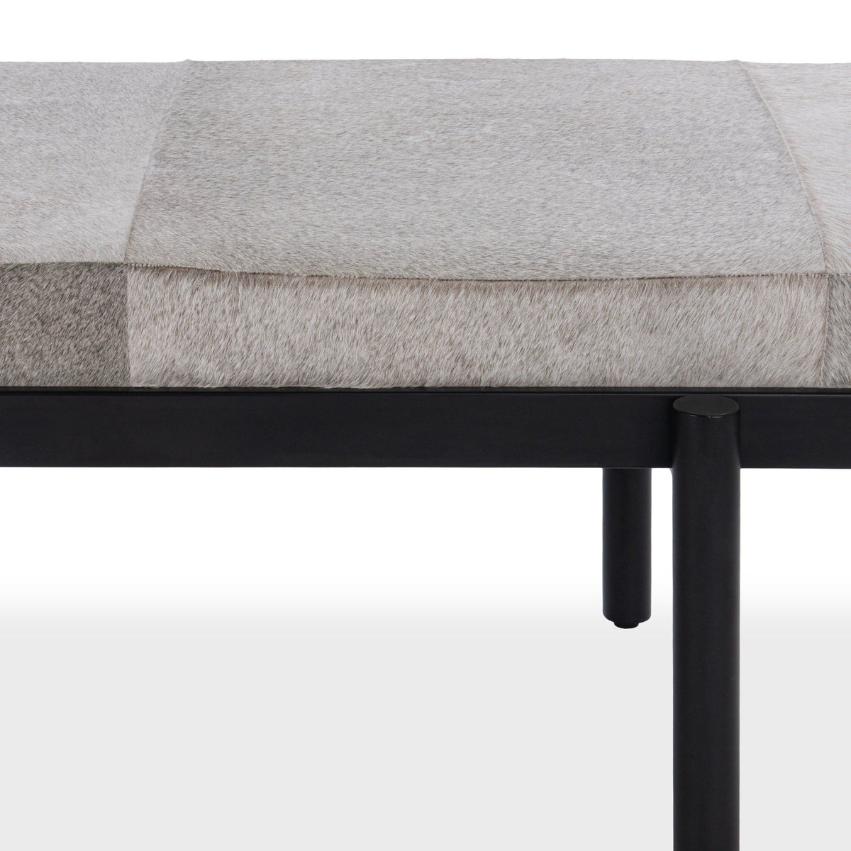 Evelyn - Accent Bench - Sparrow Gray - Select Living Furniture - Upholstered Benches - Classic Home - 53002134 - Evelyn - Accent Bench - Sparrow Gray -