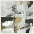 Evolve - 48" x 48" Painting Art By Buddy Whitlock - Gray / Light Brown - Select Living Furniture - Canvas Art - Classic Home - 560076664848 - Evolve - 48" x 48" Painting Art By Buddy Whitlock - Gray / Light Brown -