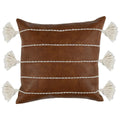 Ezekiel - DV Vegan Leather Pillow - Brown - Select Living Furniture - Accent Pillows - Villa - V240124 - Ezekiel - DV Vegan Leather Pillow - Brown -