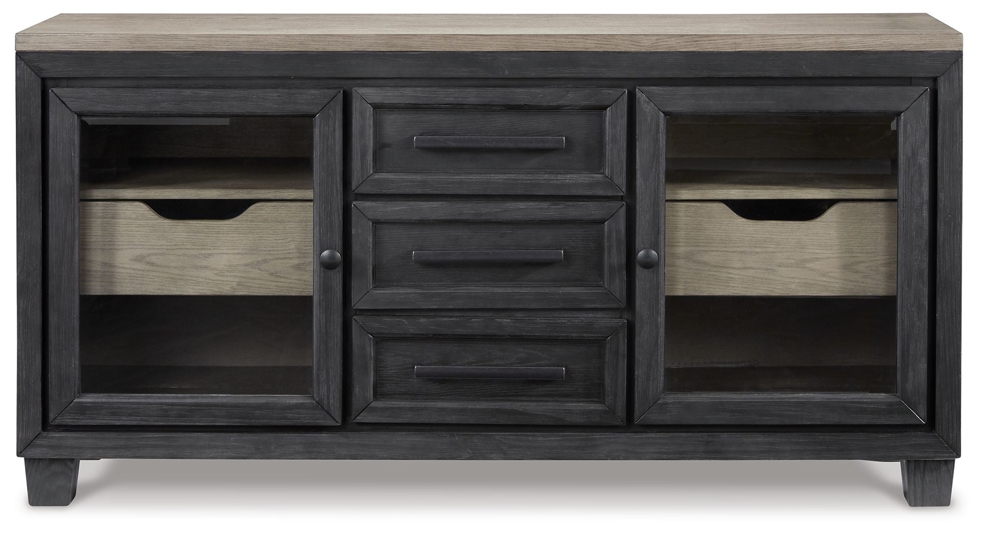 Foyland - Black / Brown - Dining Room Server