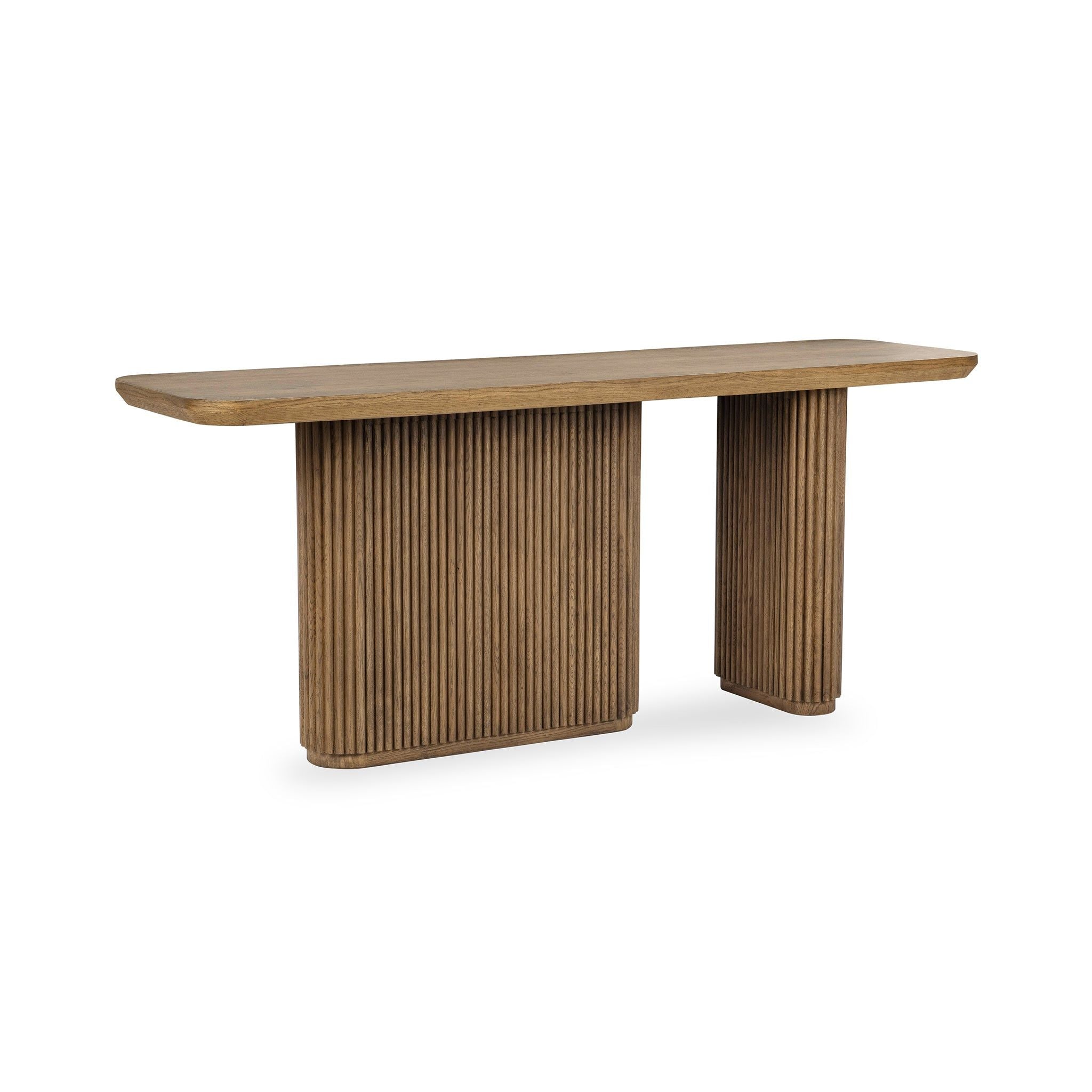 Vander - Solid Wood Rectangle Console Table