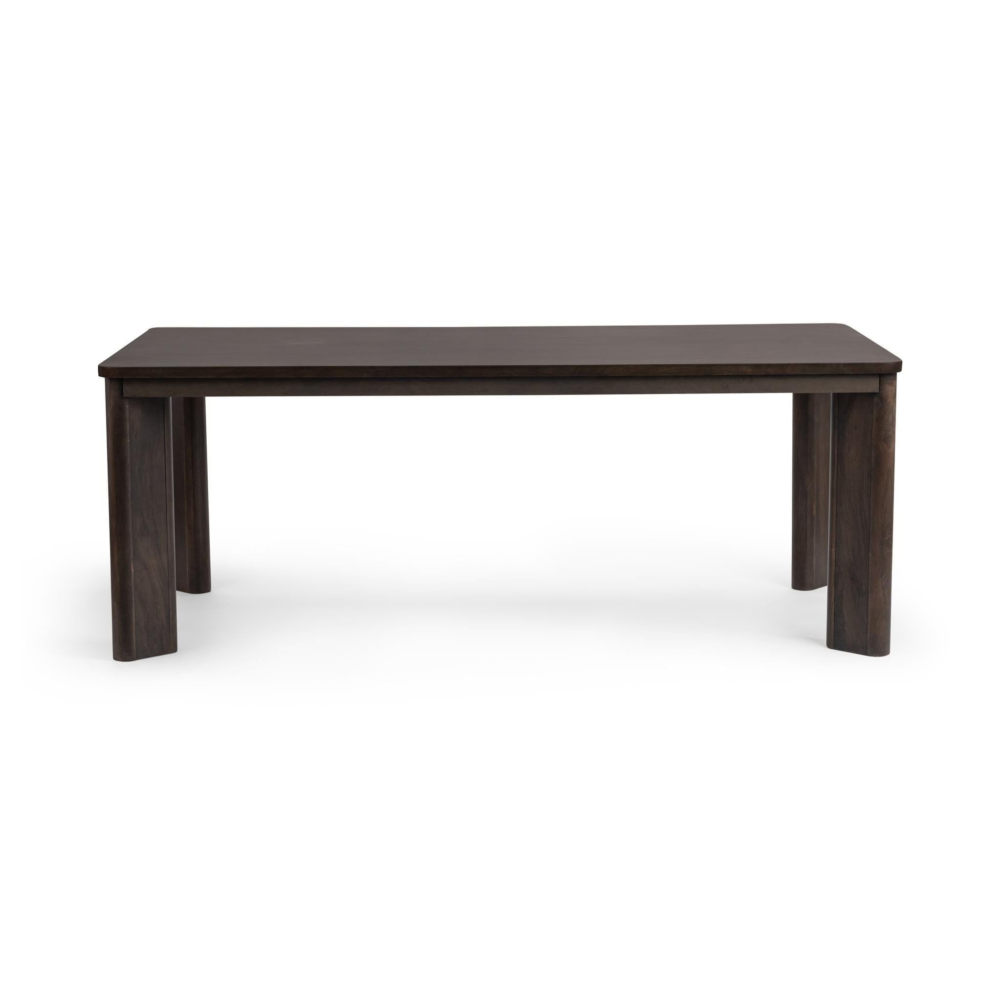 Ledro - Dining Table - Dark Brown