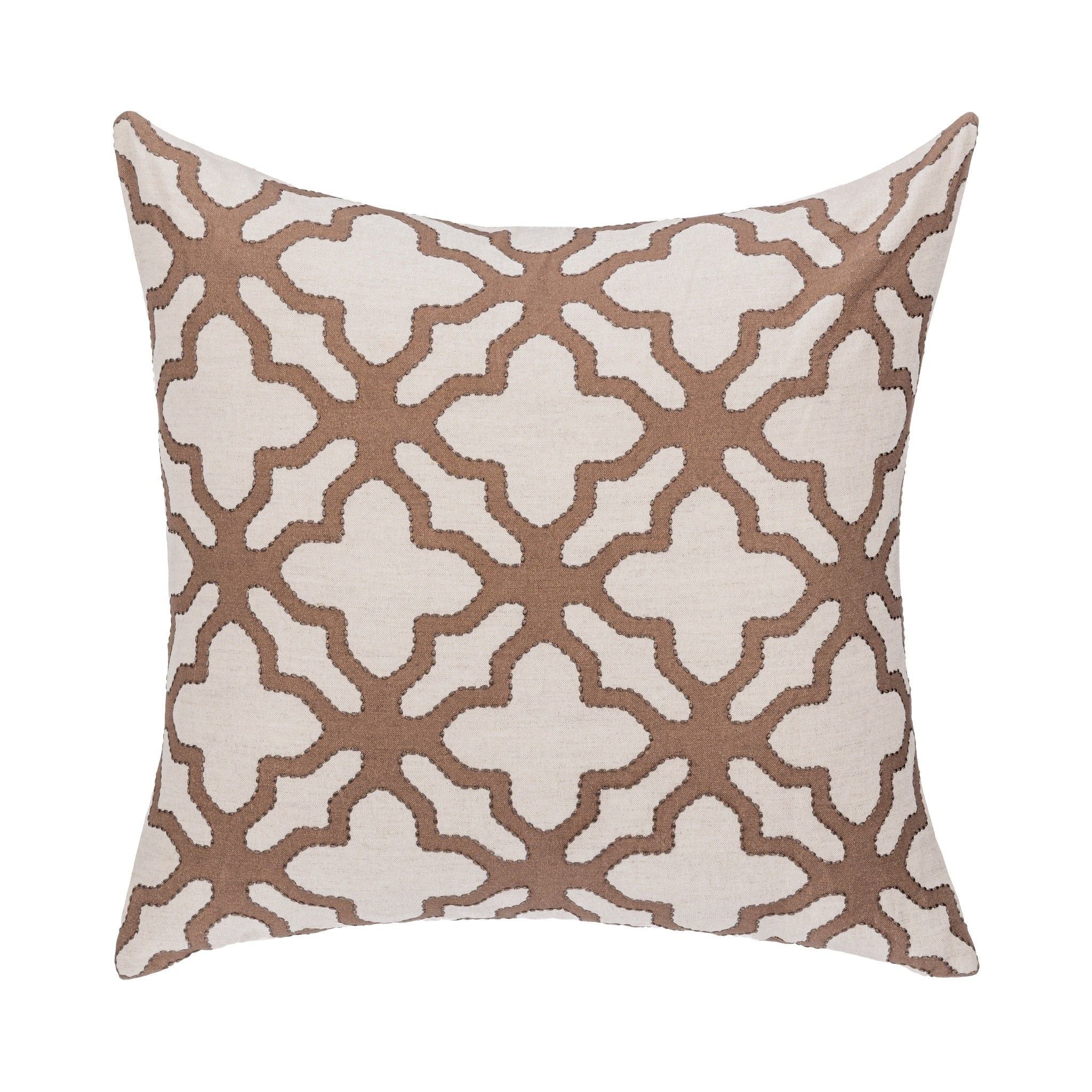 Lineage - Mullan 22" x 22"Pillow - Frothed Brown