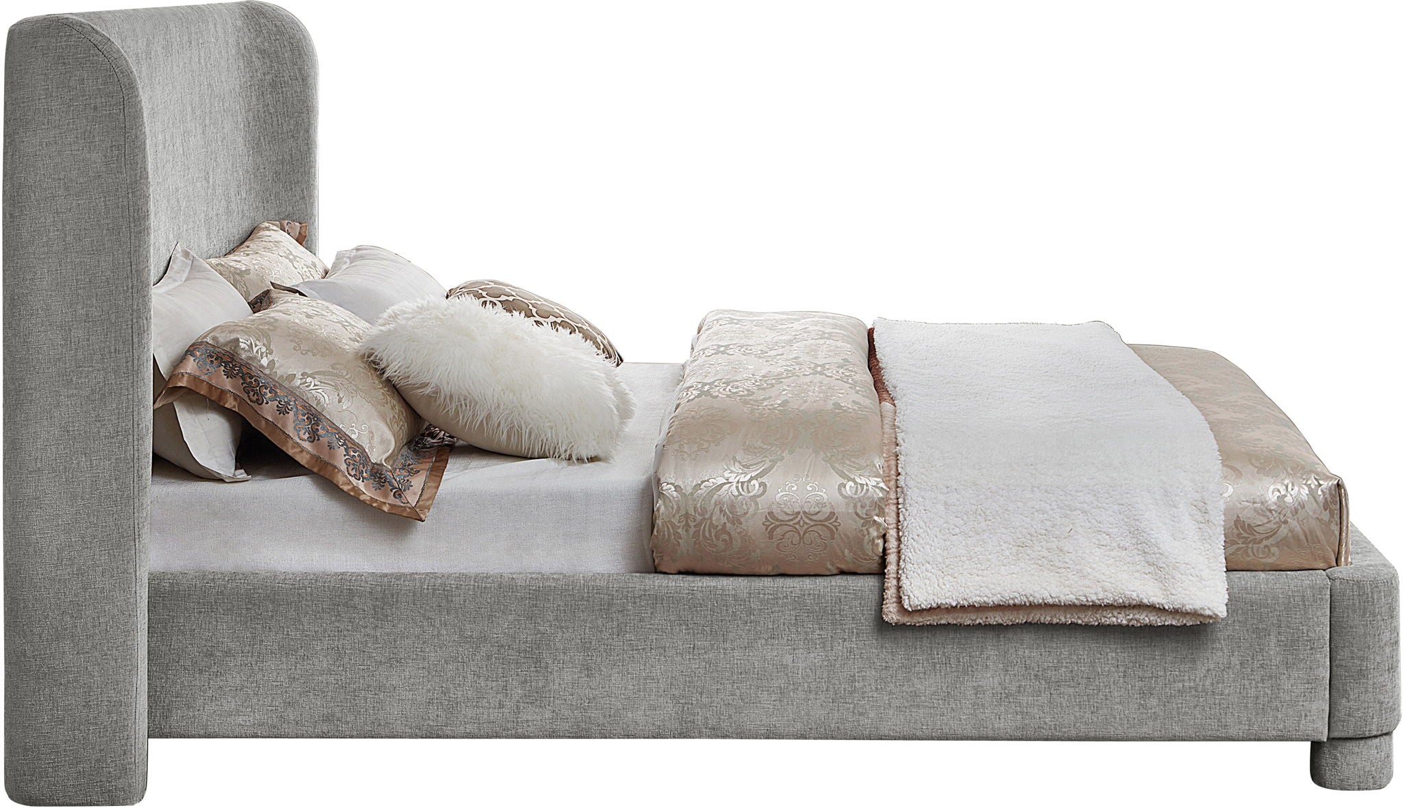 Penny - Chenille Fabric Bed
