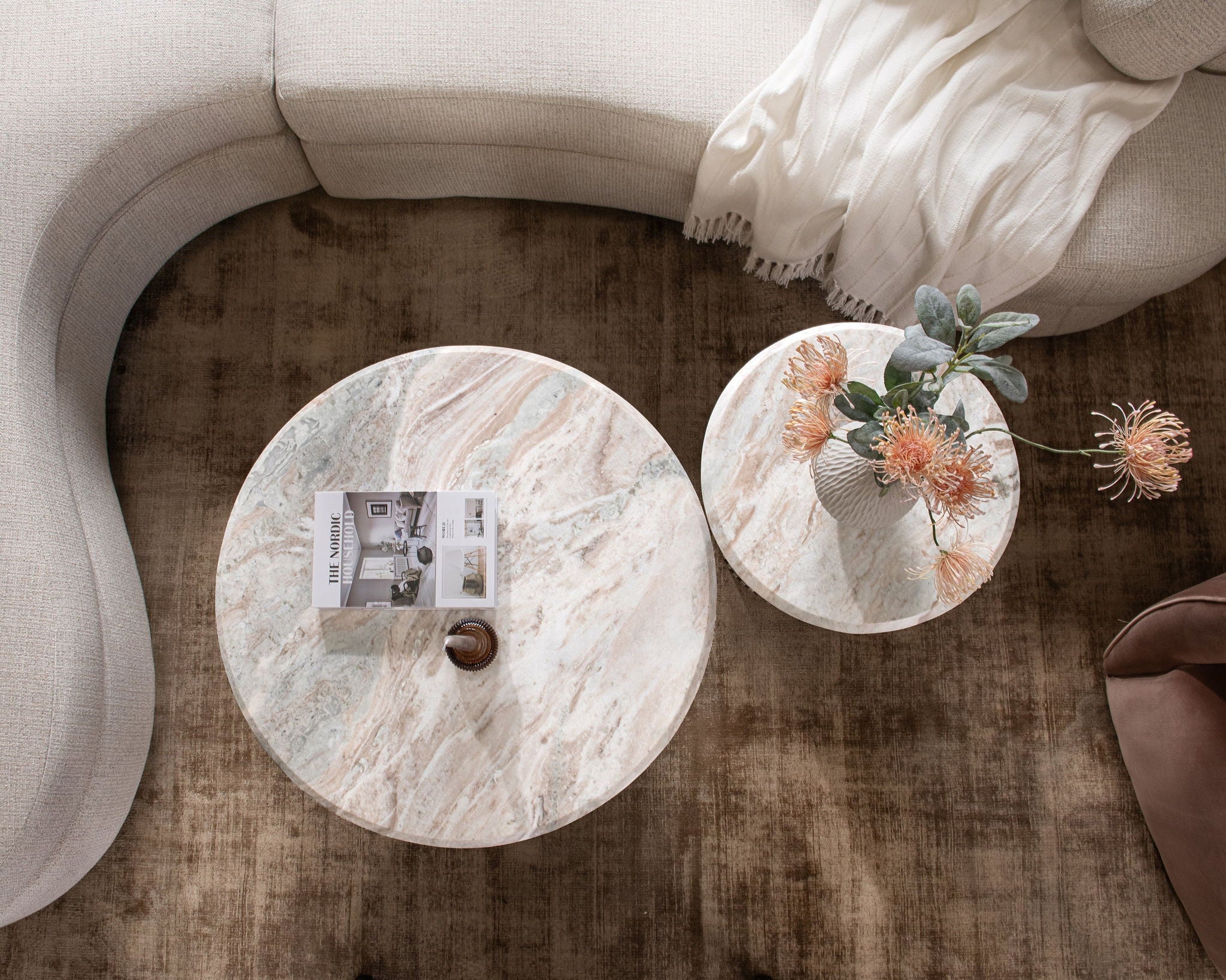 Nordens - Marble Round Table
