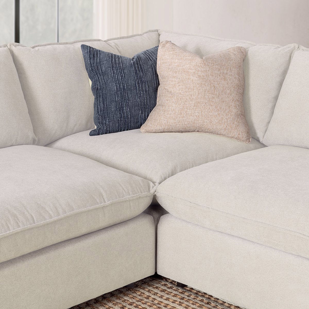 Caplan - 6 Piece Modular Sectional With Ottoman