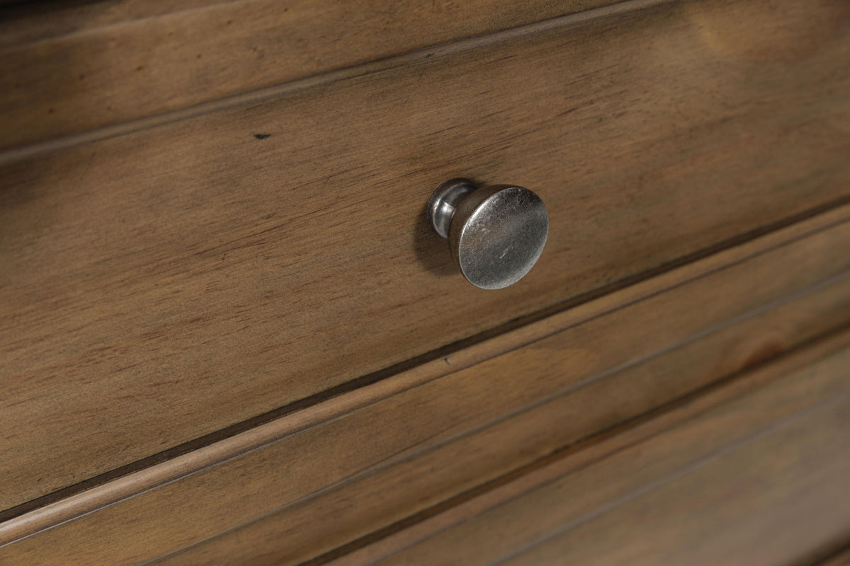 Feddinger - Dresser - Medium Brown - Select Living Furniture - Dressers - Signature Design by Ashley® - PCB779-31 - Feddinger - Dresser - Medium Brown -