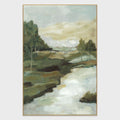Forest Park - Painting Art by Buddy Whitlock - Select Living Furniture - Canvas Art - Classic Home - 56007474C - Dark Green -48"W x 2"D x 72"H - Forest Park - Painting Art by Buddy Whitlock -