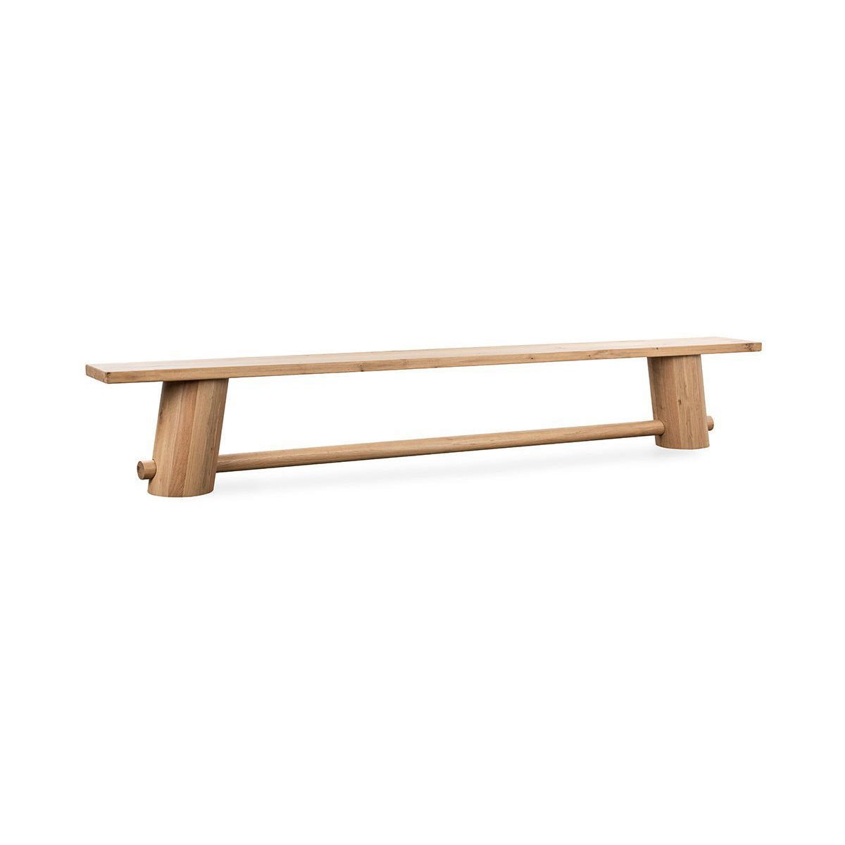 Foundation - Counter Bench - Light Oak - Select Living Furniture - Counter Benches - Classic Home - 53051736 - Foundation - Counter Bench - Light Oak -