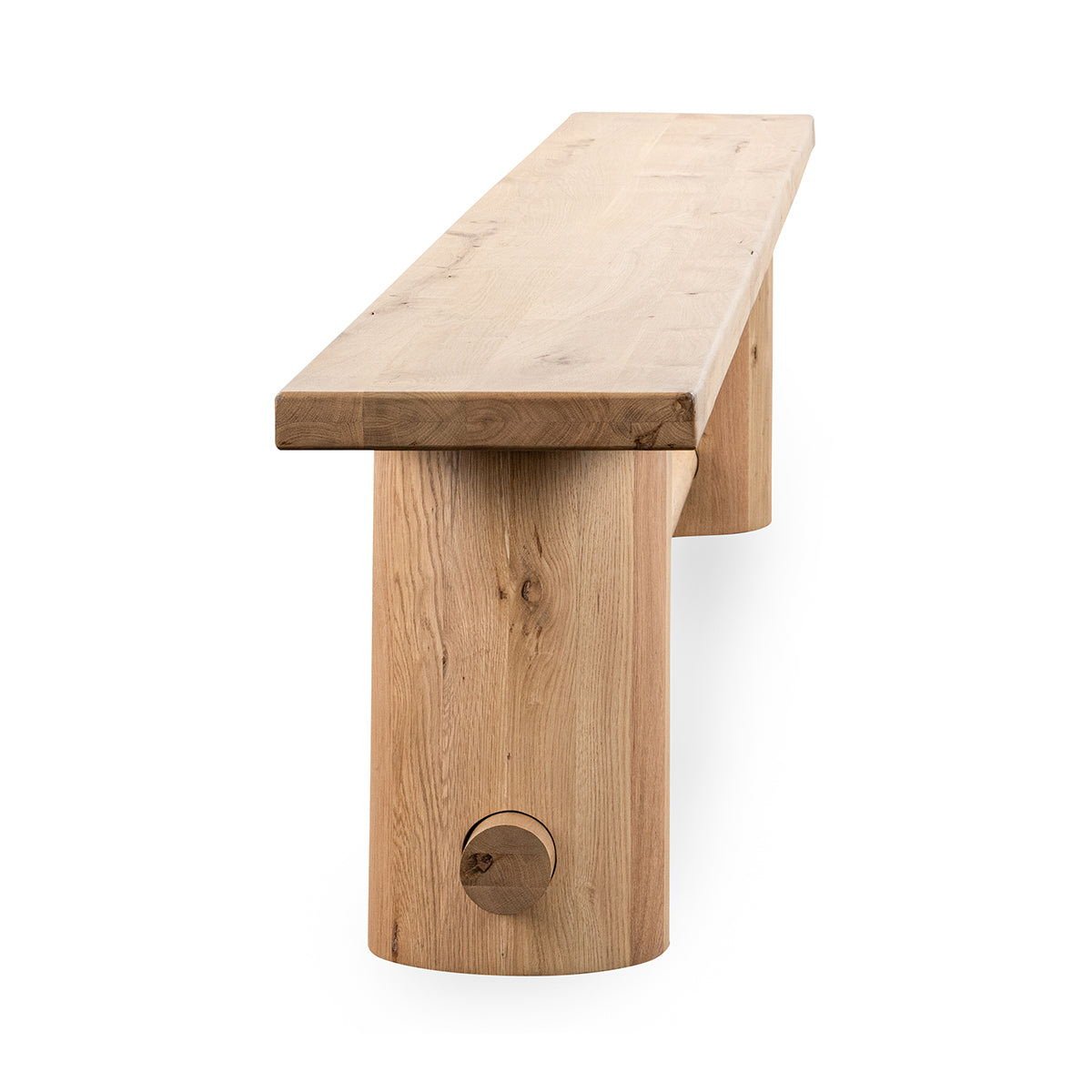 Foundation - Counter Bench - Light Oak - Select Living Furniture - Counter Benches - Classic Home - 53051736 - Foundation - Counter Bench - Light Oak -