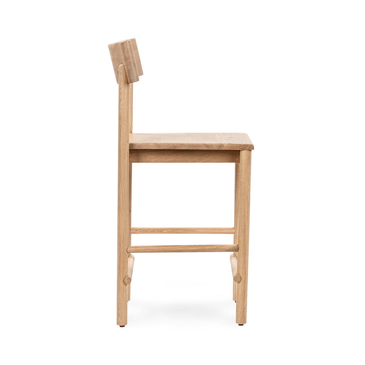 Foundation - Counter Stool - Light Oak - Select Living Furniture - Counter Height (24"-27") - Classic Home - 53051737 - Foundation - Counter Stool - Light Oak -