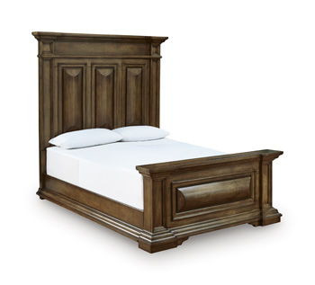 Frantanna - Queen Panel Headboard - Brown - Select Living Furniture - Headboards - Signature Design by Ashley® - PCB949-57 - Frantanna - Queen Panel Headboard - Brown -