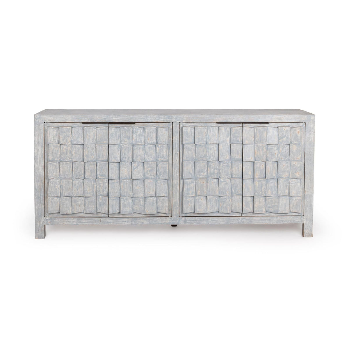 Gama - 4 Door Cabinet - Select Living Furniture - Buffets - Classic Home - 52004729 - Light Blue - Gama - 4 Door Cabinet -