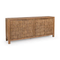 Gama - 4 Door Cabinet - Select Living Furniture - Buffets - Classic Home - 52004728 - Light Brown - Gama - 4 Door Cabinet -