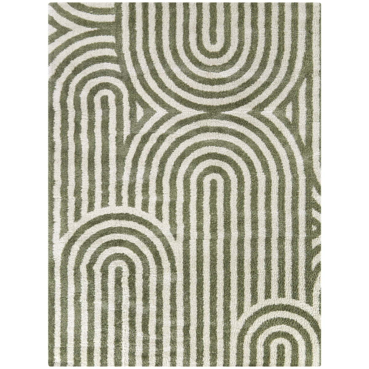 Gerhard - Contemporary Rug - Select Living Furniture - Rugs - Balta Rugs -  - 5' 3" x 7' -Green 67741-641 - Gerhard - Contemporary Rug -