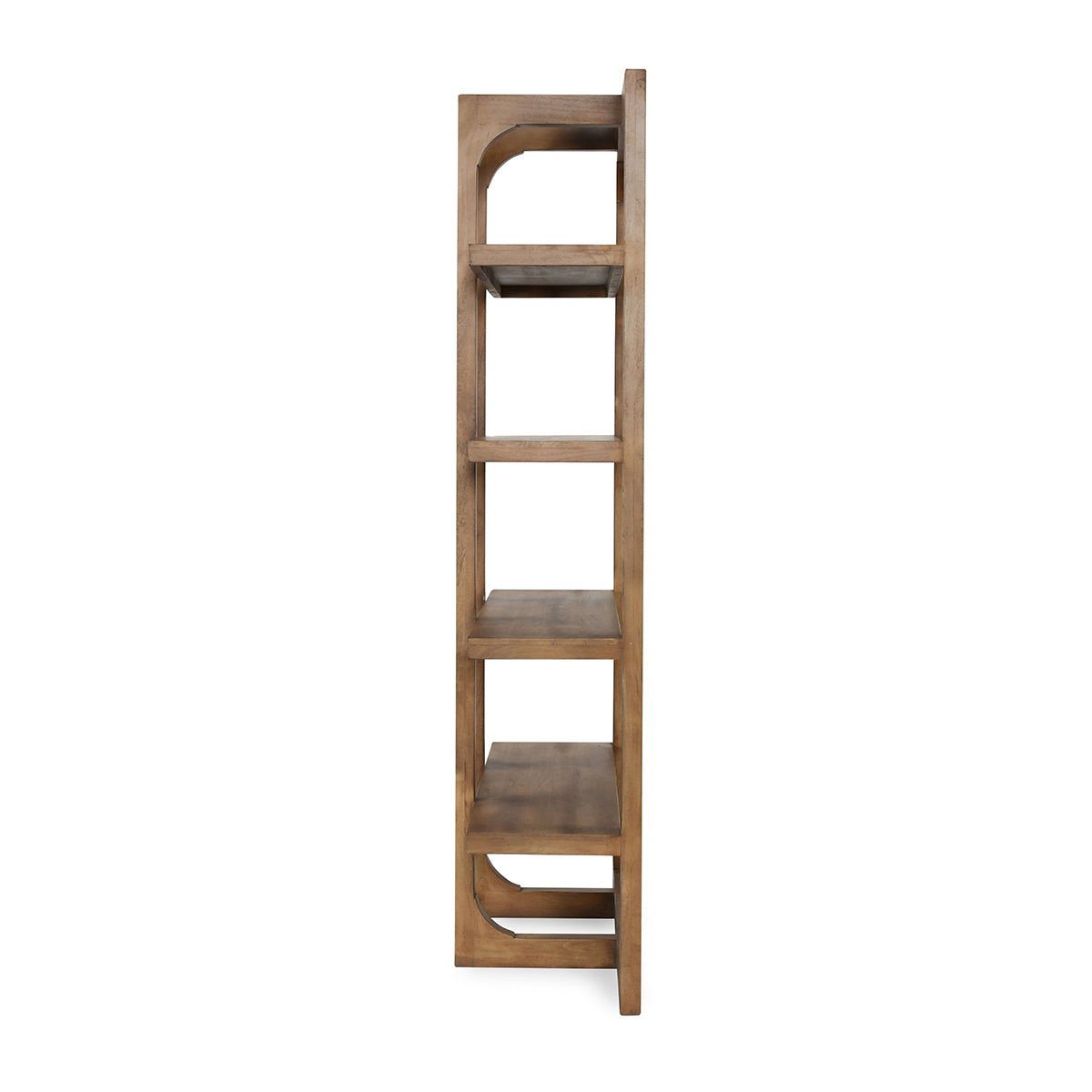 Gordon - Solid Wood Bookcase - Natural - Select Living Furniture - Etageres - Classic Home - 52010787 - Gordon - Solid Wood Bookcase - Natural -