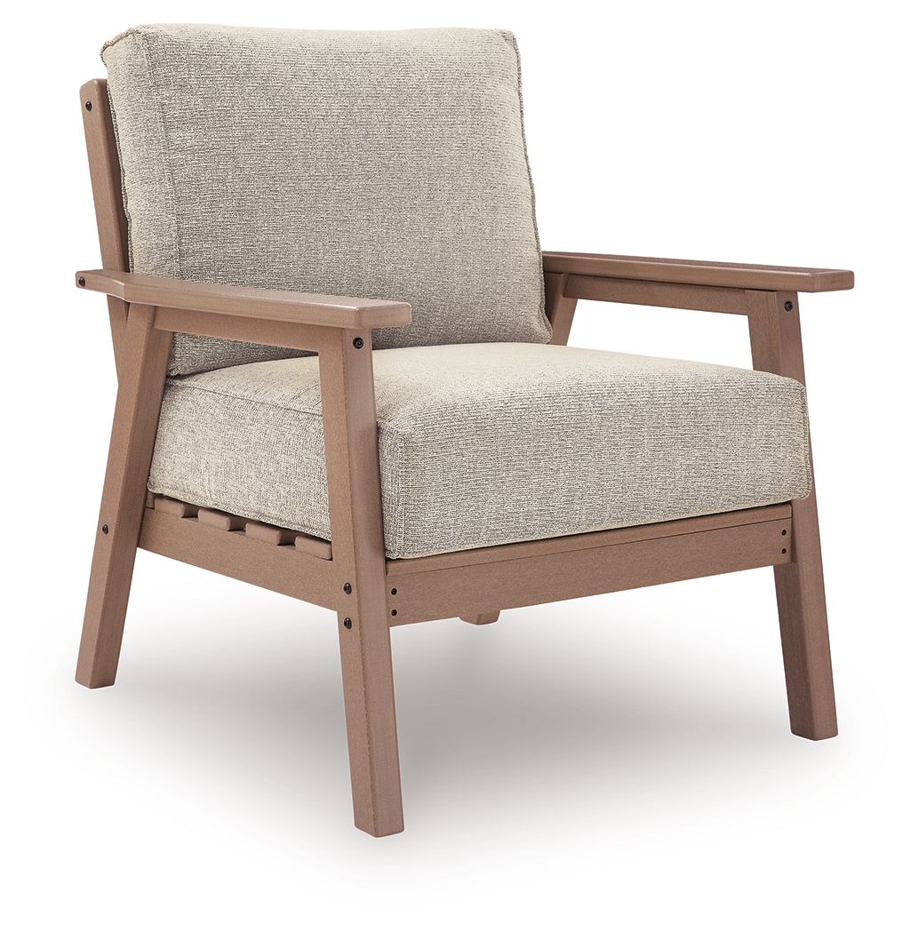 Grover Beach - Lounge Chair With Cushion (Set of 2) - Driftwood - Select Living Furniture - Chair Sets - Signature Design by Ashley® - PCP422-820 - Grover Beach - Lounge Chair With Cushion (Set of 2) - Driftwood -
