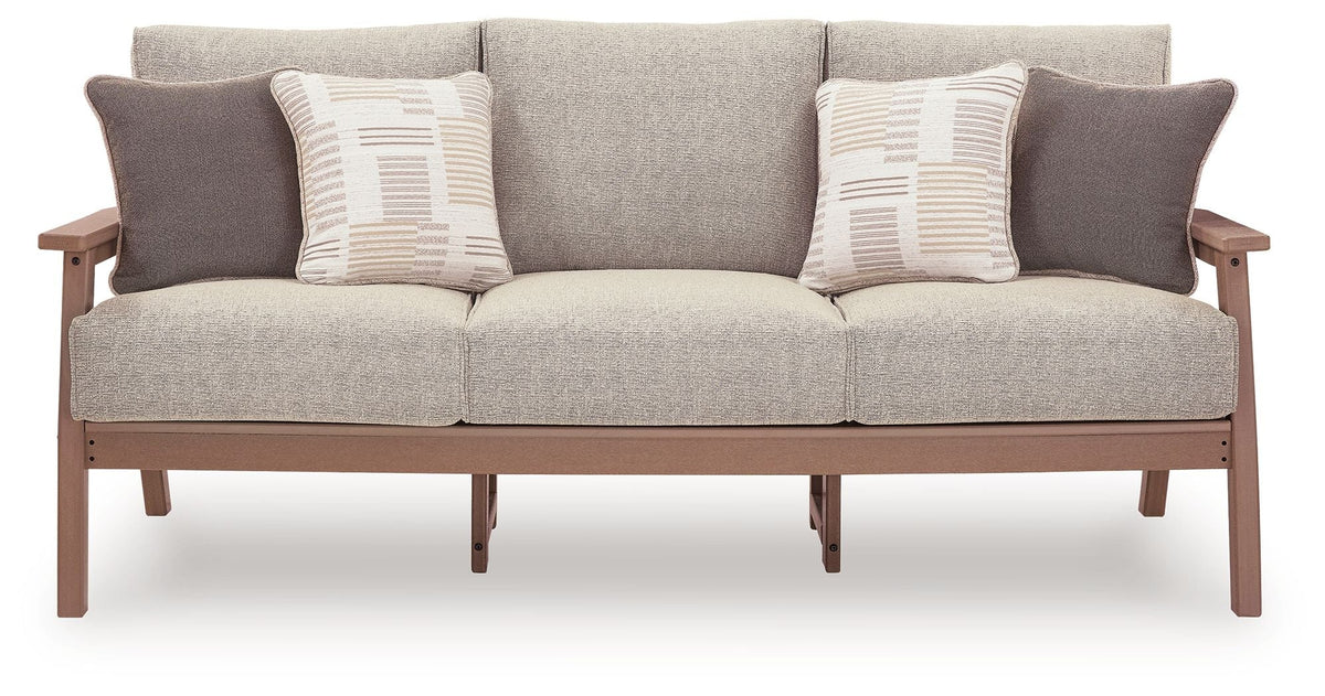 Grover Beach - Sofa With Cushion - Driftwood - Select Living Furniture - Sofas - Signature Design by Ashley® - PCP422-838 - Grover Beach - Sofa With Cushion - Driftwood -