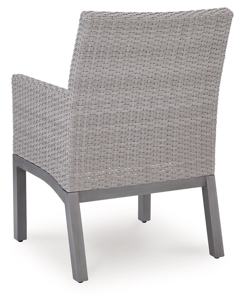 Half Moon Beach - Arm Chair With Cushion (Set of 2) - Blue / Gray - Select Living Furniture - Chair Sets - Signature Design by Ashley® - PCP418-601A - Half Moon Beach - Arm Chair With Cushion (Set of 2) - Blue / Gray -