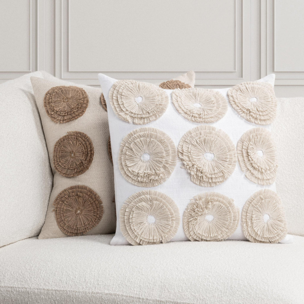 Halston - Pillow - Select Living Furniture - Accent Pillows - Villa - V320031 - White - Halston - Pillow -