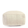 Halter - Pouf - Ivory - Select Living Furniture - Accent Poufs - Villa - V270040 - Halter - Pouf - Ivory -