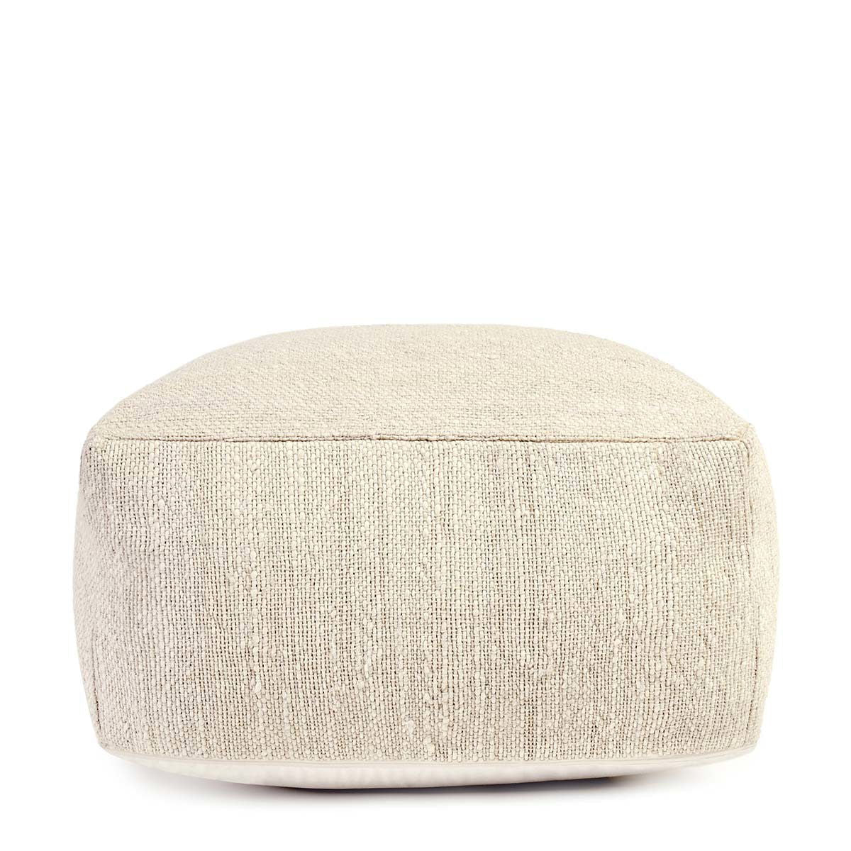 Halter - Pouf - Ivory - Select Living Furniture - Accent Poufs - Villa - V270040 - Halter - Pouf - Ivory -