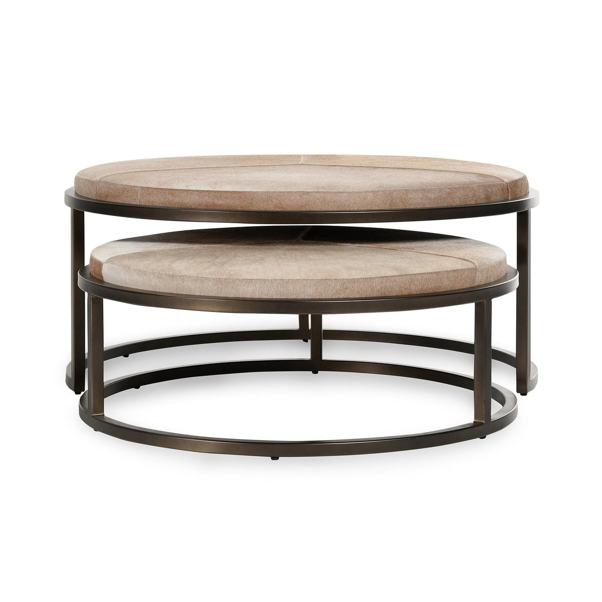 Hayword - Hide Nesting Coffee Tables - Canyon Sand - Select Living Furniture - Nesting Tables - Classic Home - 51011898 - Hayword - Hide Nesting Coffee Tables - Canyon Sand -