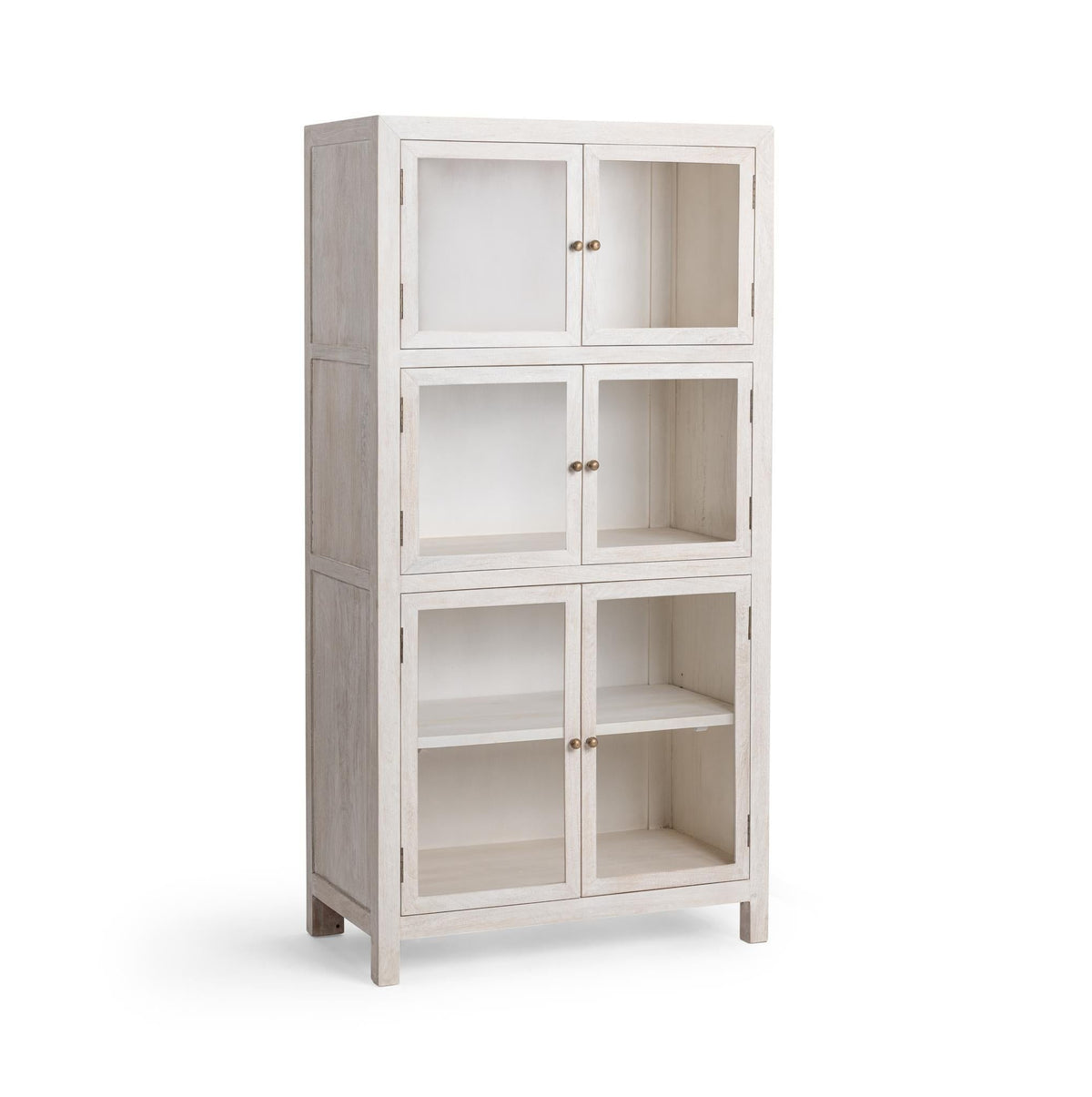Hera - Display Cabinet - Creamwood - Select Living Furniture - Display Cabinets - Classic Home - 52011040 - Hera - Display Cabinet - Creamwood -