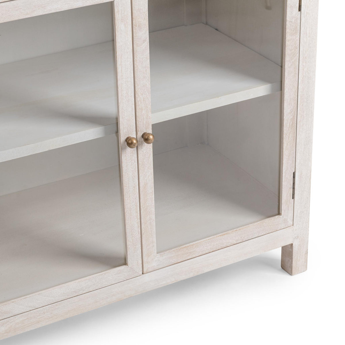 Hera - Display Cabinet - Creamwood - Select Living Furniture - Display Cabinets - Classic Home - 52011040 - Hera - Display Cabinet - Creamwood -
