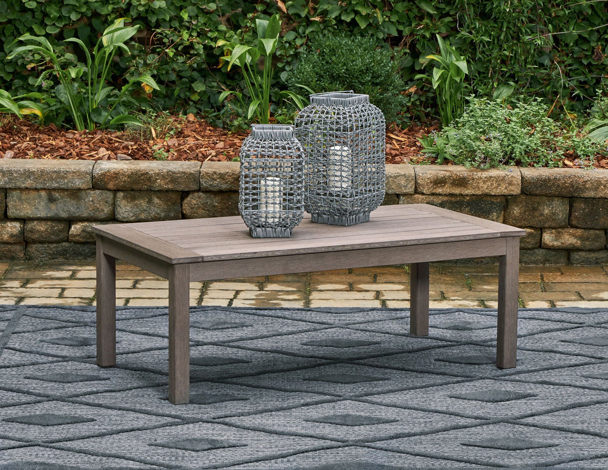 Hillside Barn - Rectangular Cocktail Table - Brown - Select Living Furniture - Coffee Tables - Signature Design by Ashley® - P564-701 - Hillside Barn - Rectangular Cocktail Table - Brown -