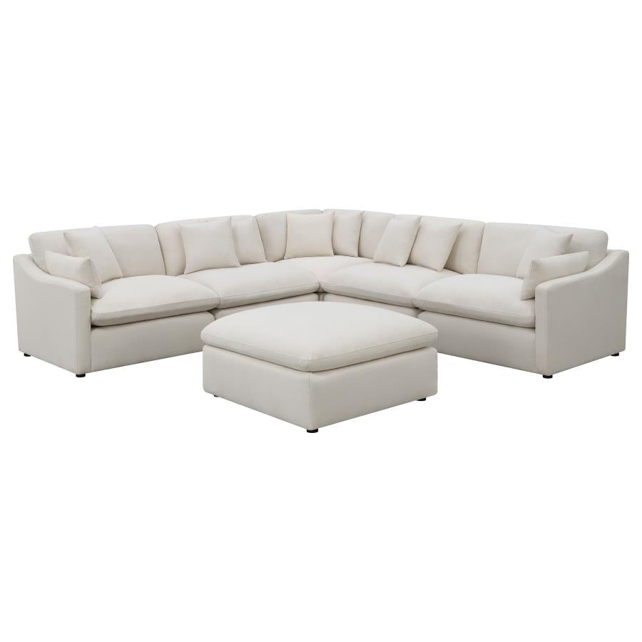 Hobson Sectional - Select Living Furniture - Select Living Furniture -  - Ivory - Hobson Sectional -