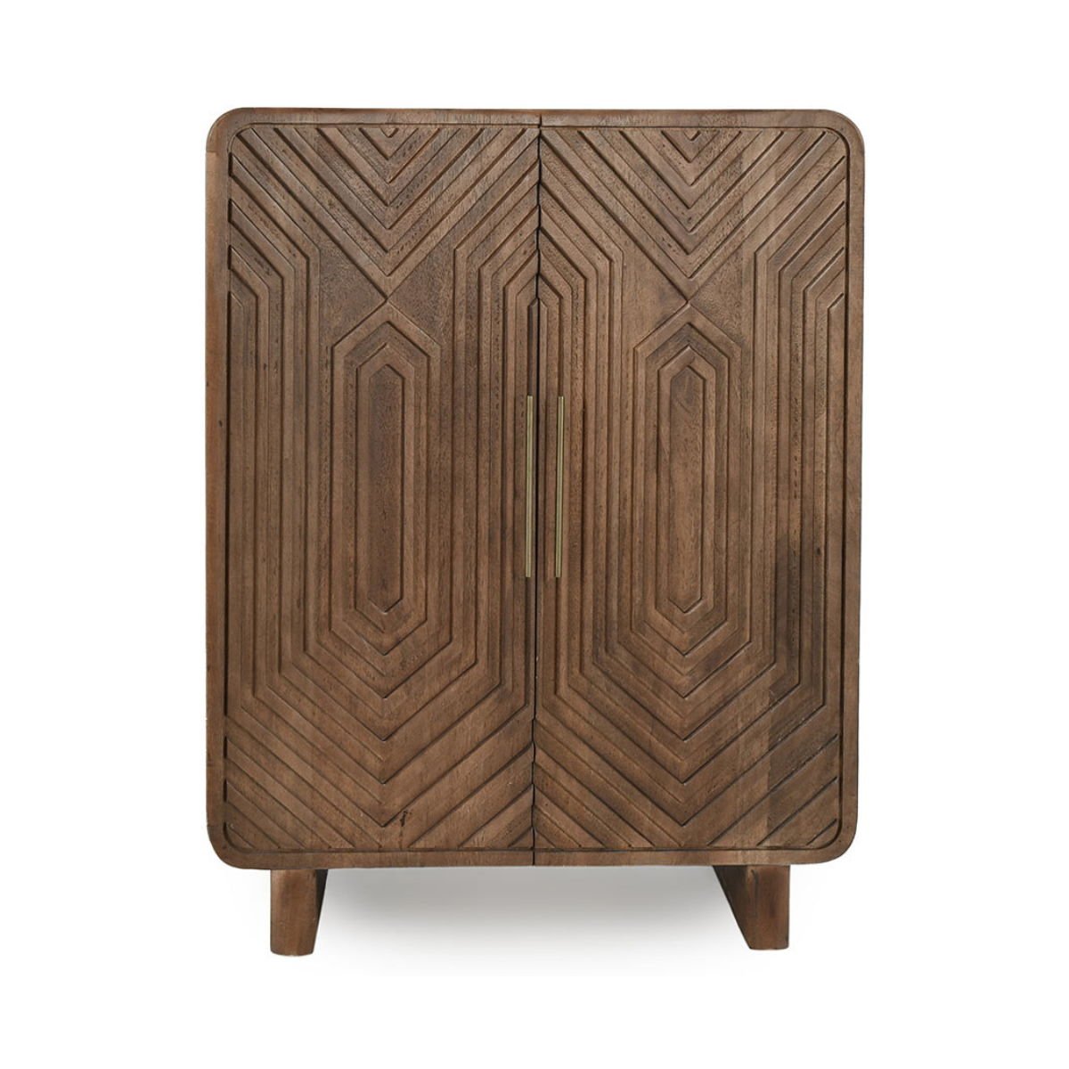 Holmes - Bar Cabinet - Artisan Brown - Select Living Furniture - Wine Cabinets - Classic Home - 52010834 - Holmes - Bar Cabinet - Artisan Brown -